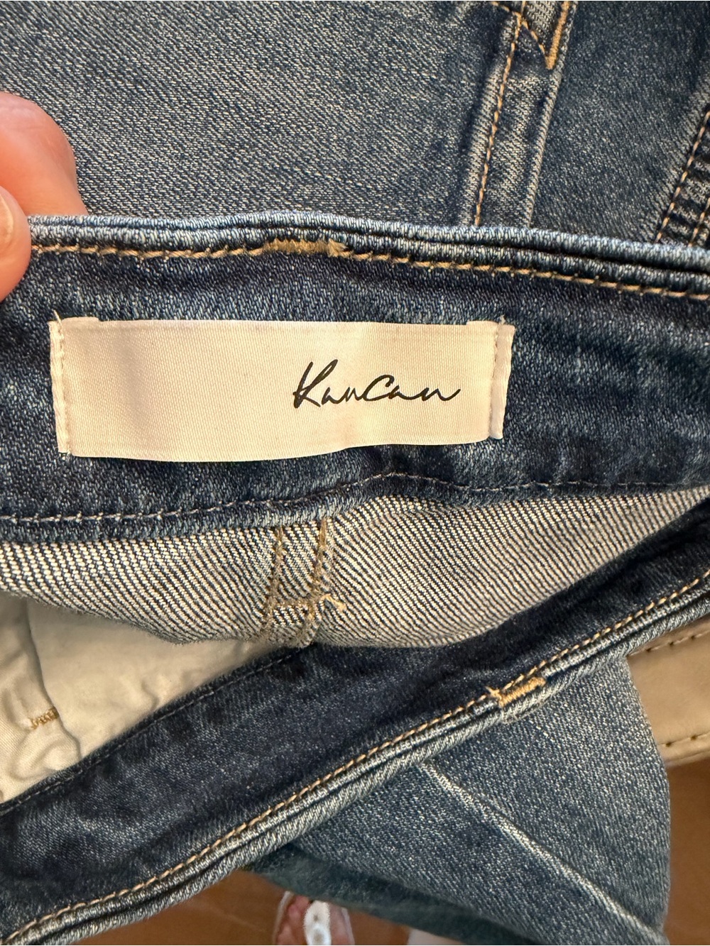 KanCan Women’s Blue Denim Women's High-Rise Flare Jeans NWOT Size 9/28 - Picture 3 of 5